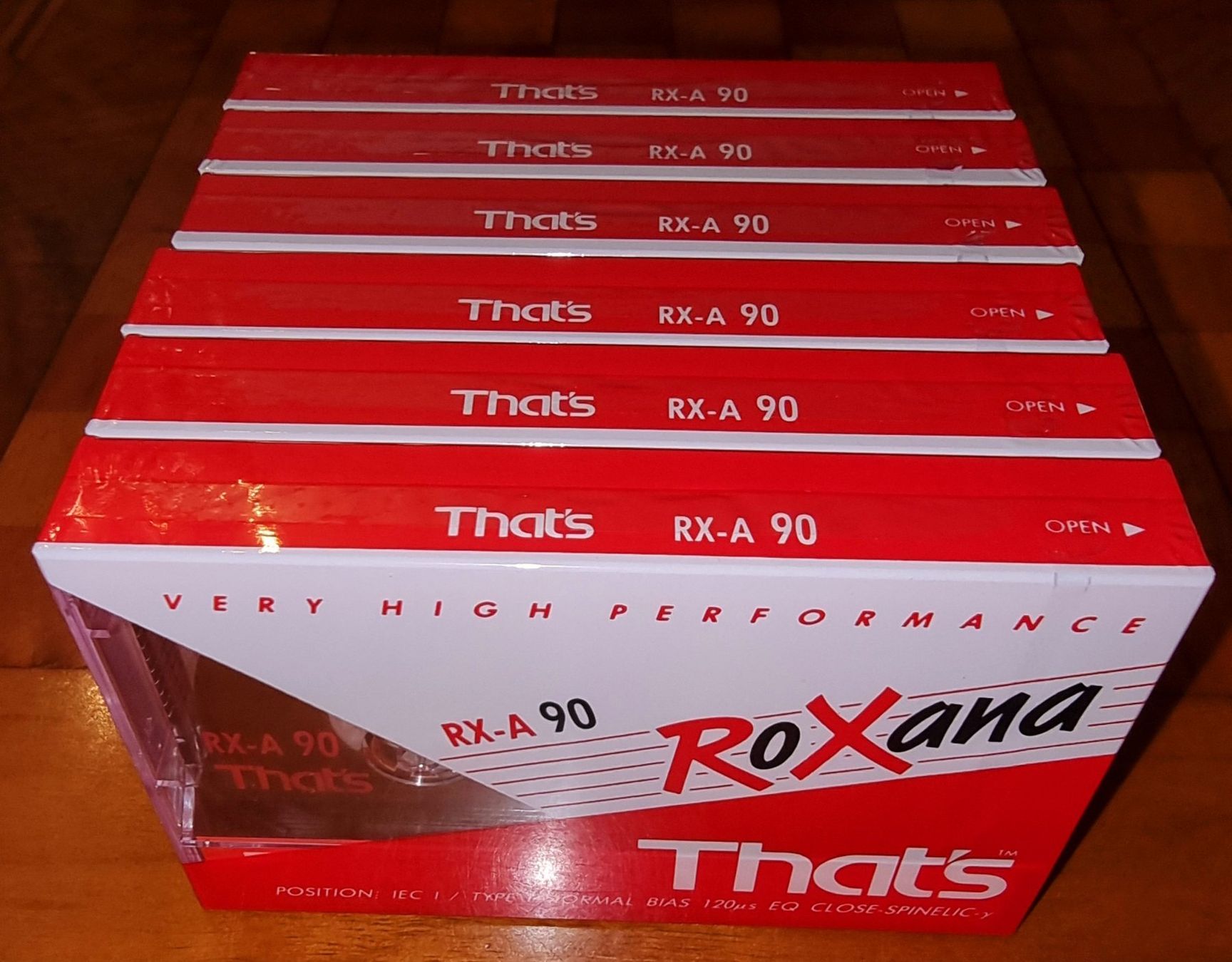 Kompaktkassetten: Rares THATS"RX-A90 ROXANA" – Neu und originalverpackt aus LAUSANNE von Mistersound 1