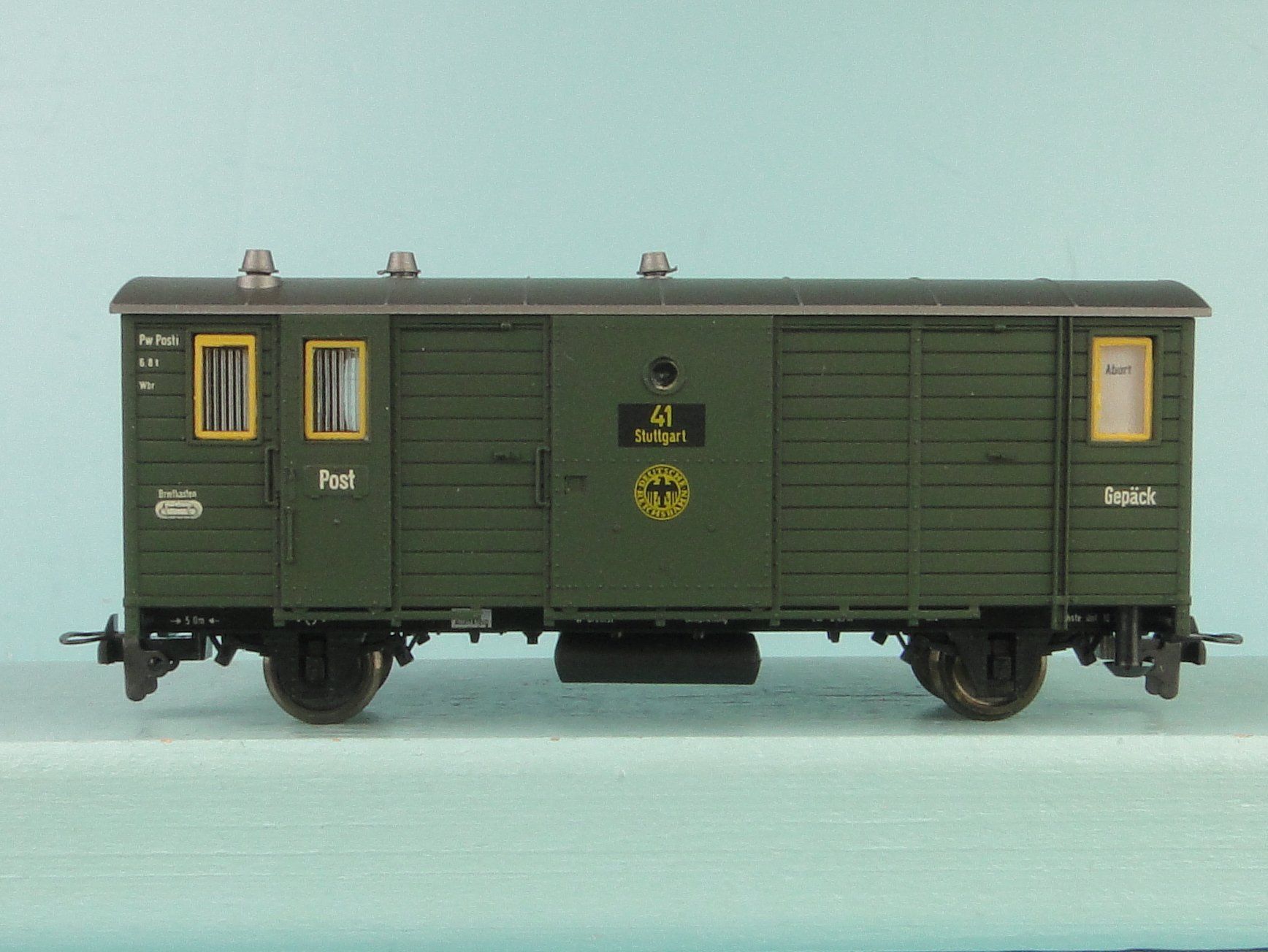 Bemo Modelleisenbahnen: Bemo H0m 3601 DR Postwagen, NEU – Gebraucht aus Bülach von cann11 2