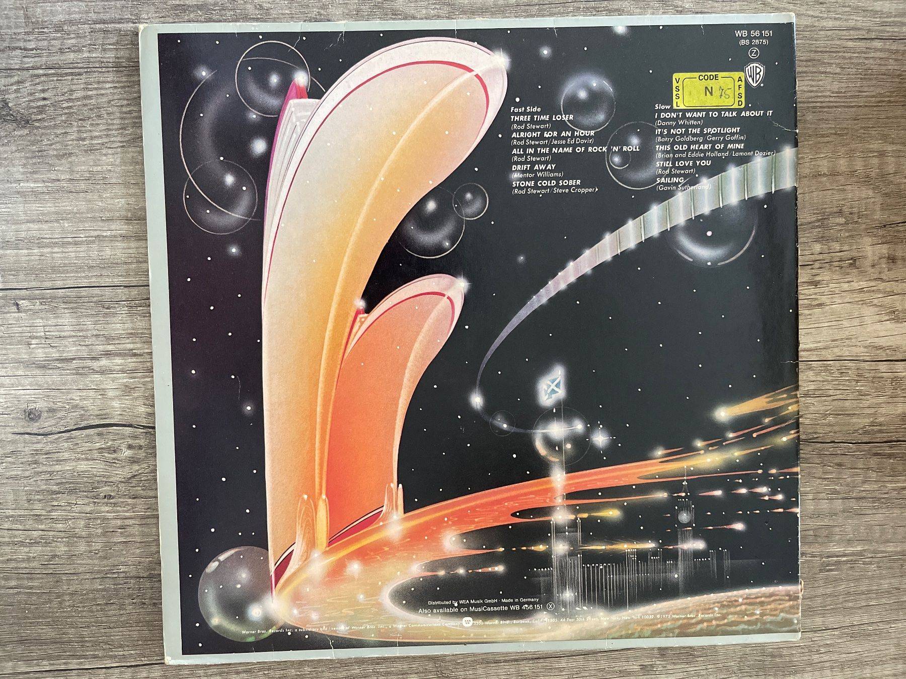 Dischi in vinile: A326/Rod Stewart - Atlantic Crossing – Usato da Frutigen venduto da Philippe_jsp 1