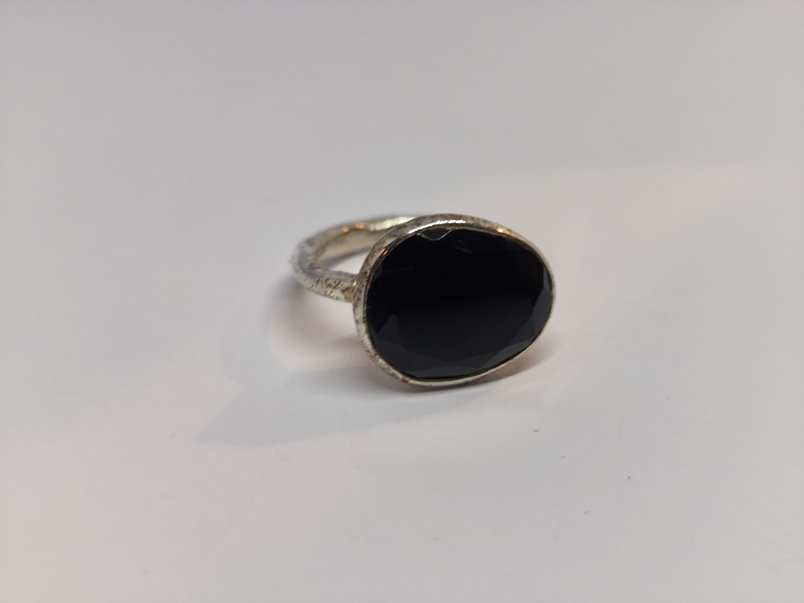 Ringe: Massiver Silber Onyx-Ring, vintage Stil, Echtstein Handgemac – Gebraucht aus St. Gallen von GIULESGG 7