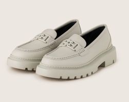 Bally Herbst Platform  super Schuhe GIOIA 39,5 LIGHT GRAY