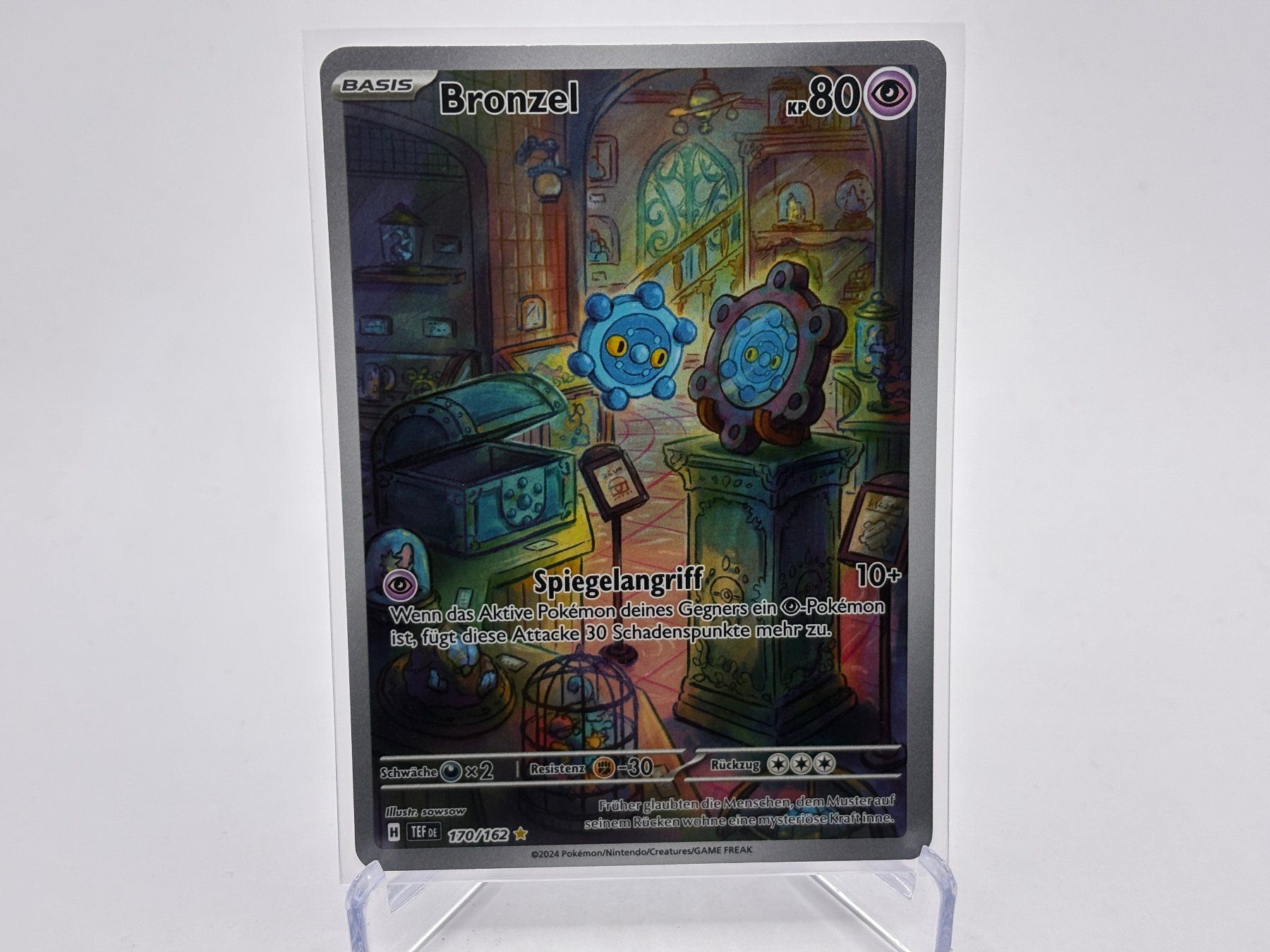 Pokémon Carte collezionabili: Gewalten der Zeit - Bronzel  (TEF 170) - DE – Nuovo (secondo la descrizione) da Allschwil venduto da Bullach
