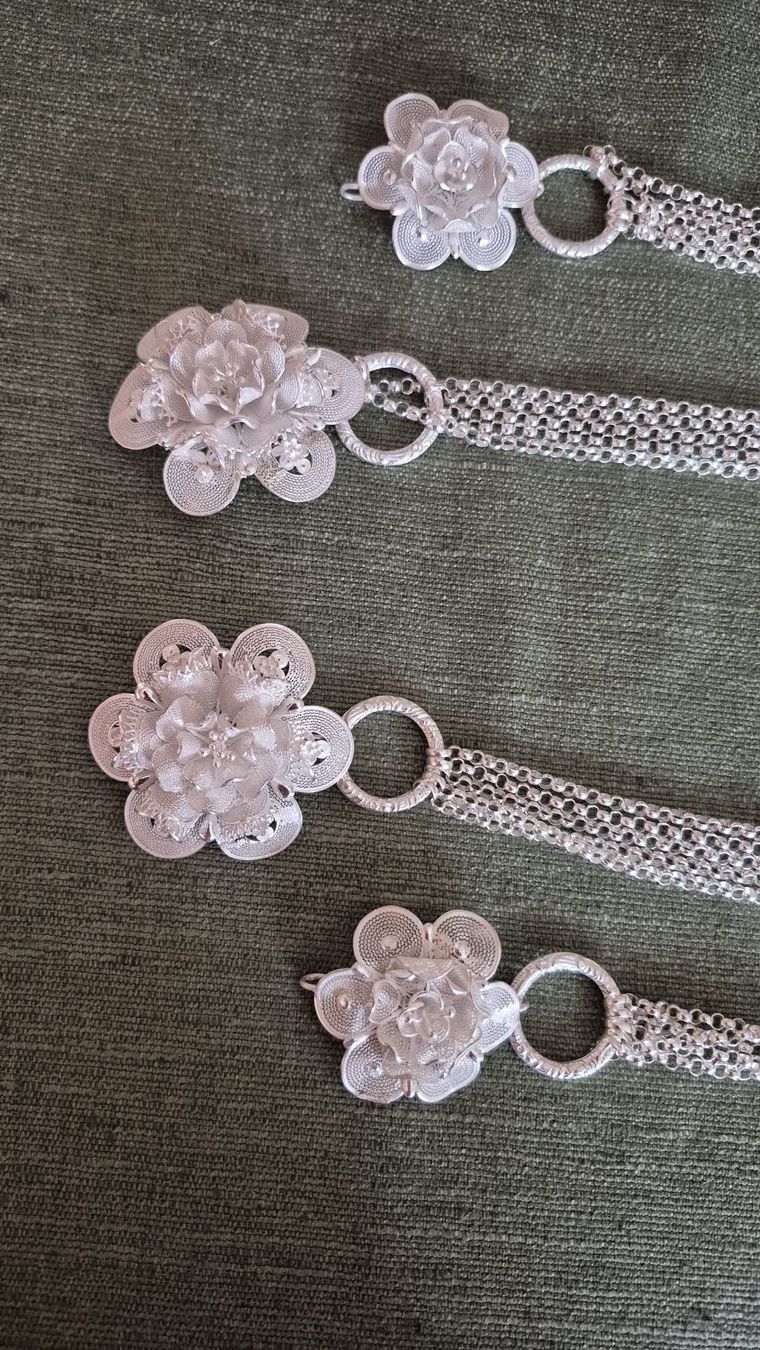 Altri gioielli: Silberschmuck Berner Sonntagstracht 5fach Kette Brosche – Usato da Burgdorf venduto da carodesign1 4
