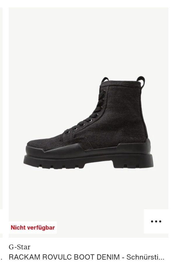 G-Star Scarpe da uomo: G-Star Raw Boots – Nuovo (secondo la descrizione) da Zürich venduto da d0miNik. 4