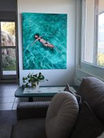 Gemälde auf Leinwand Acrylfarben und Ölfarben