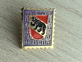 Pin Briefmarke