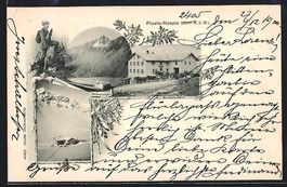 Flüela-Hospiz, Hotel, Schwarzhorn, Wand