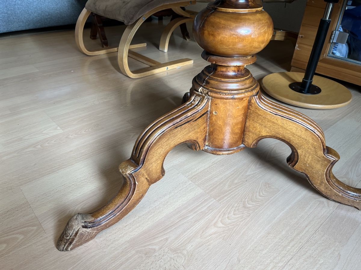 Tables: Biedermeier Tisch rund – D'occasion à Zürich par Gurly 3
