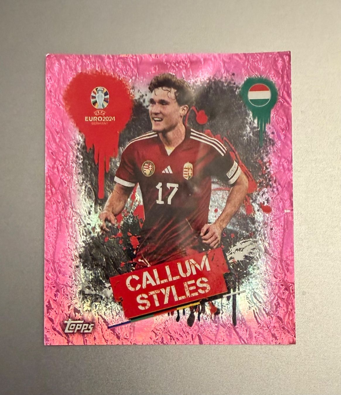 Topps Carte collezionabili: Topps Euro 2024 - HUN3 Pink – Usato da Nyon venduto da Wyvern
