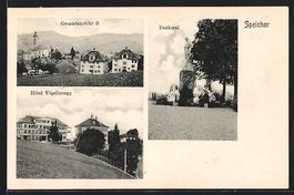 Speicher, Hotel Vögelinsegg, Denkmal, G