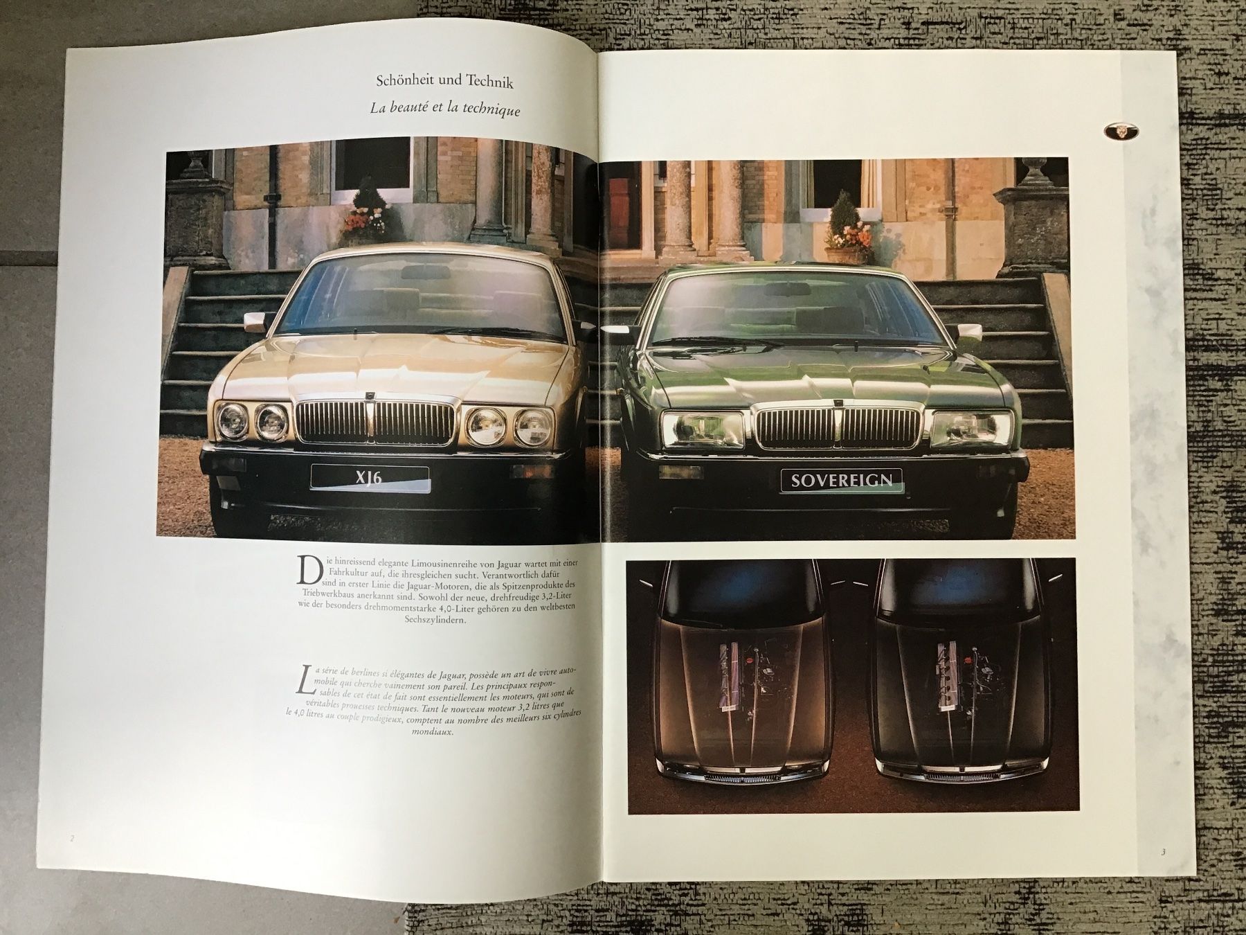 Jaguar Documenti: Jaguar Daimler XJS Verkaufsprospekt Programm ca. 1992 – Usato da Scherzingen venduto da Starseller62 1