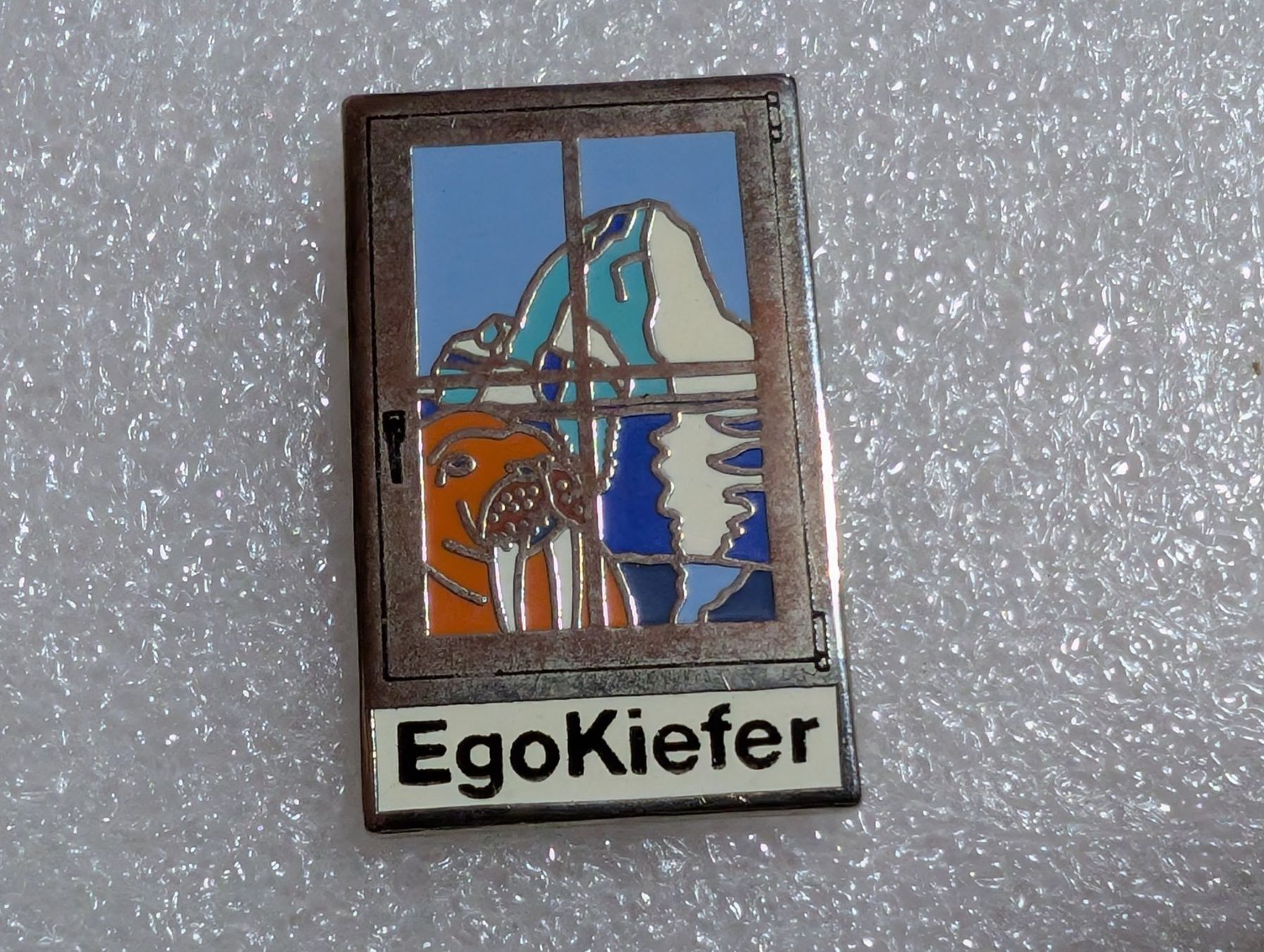 Placchette & Badge: Ansteckpin 246: EgoKiefer – Usato da Oppligen venduto da Pin-Fall-Shop