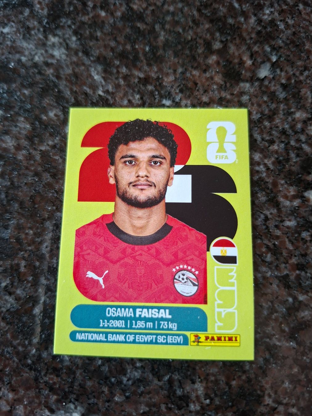 Panini Carte collezionabili: Panini WM 2026 Osama Faisal EGY 16 – Nuovo (secondo la descrizione) da Erlinsbach venduto da pfunky