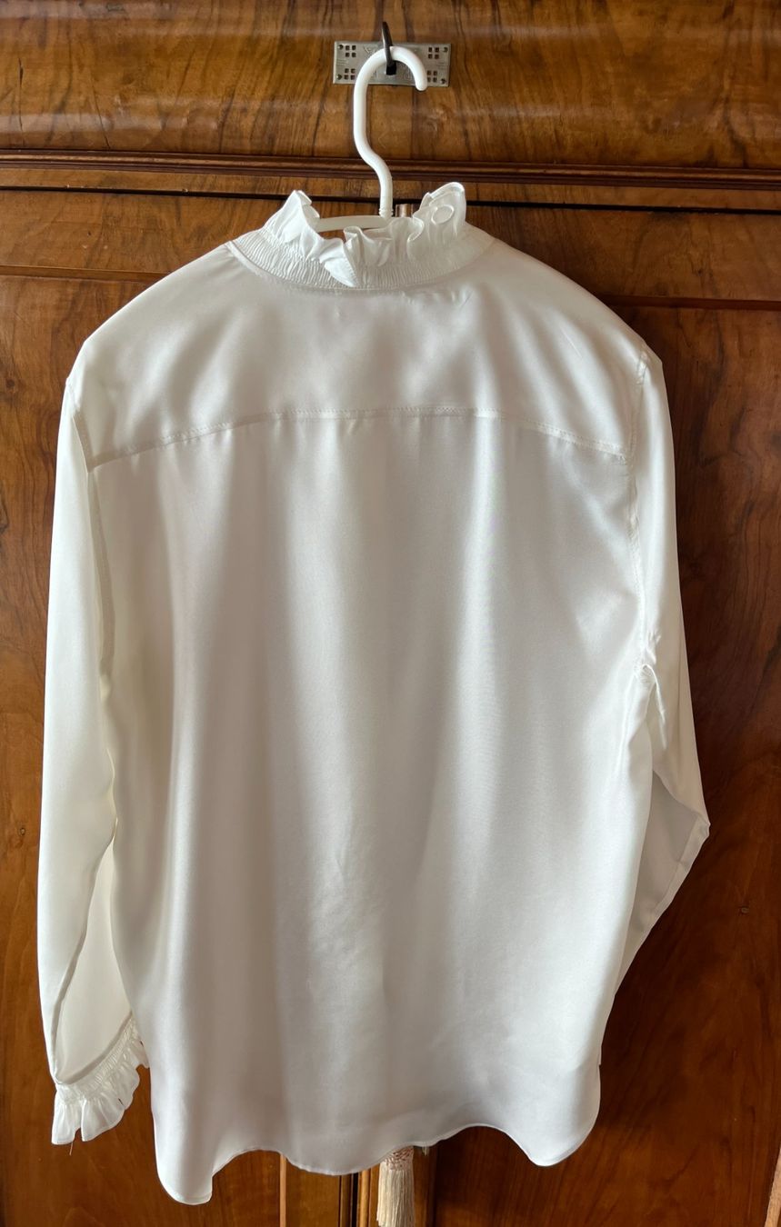 Sandro Blusen: Sandro: Bluse weiss /Seide – Neu (gemäss Beschreibung) aus Bern von cubus01 1