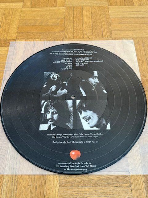 Dischi in vinile: Beatles Let it be 12'' Picture – Usato da Territet venduto da Yvanz 1