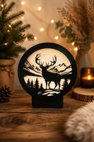 💡 Lampe LED décorative imprimée en 3D - Personalisable