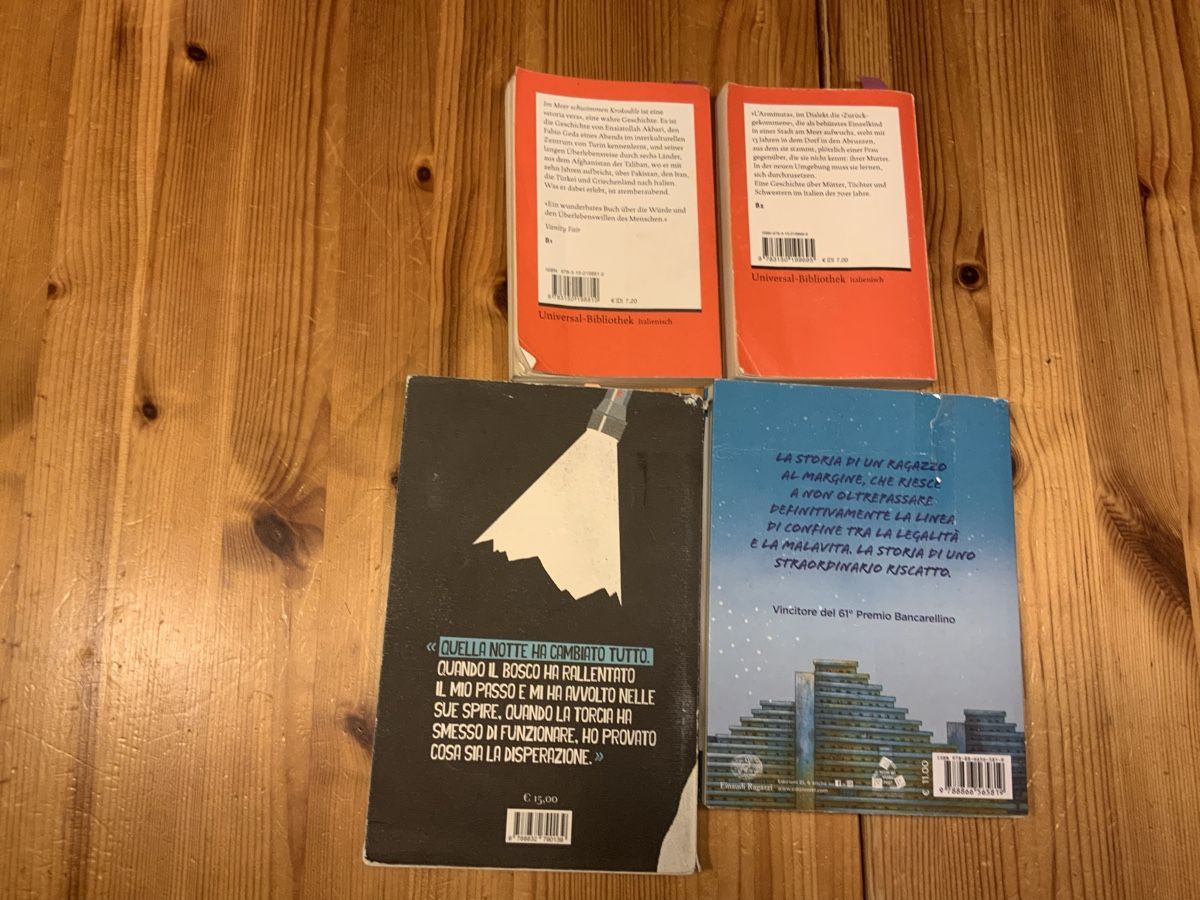 Bücher: 4 italienische Bücher – Gebraucht aus Ostermundigen von Bolette 2