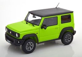 Suzuki Jimny Sierra seit 2018 hellgrün / schwarz     1:18