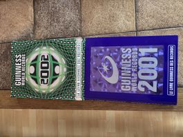 Lot de 2 livres Guinness World Records 2001 et 2002