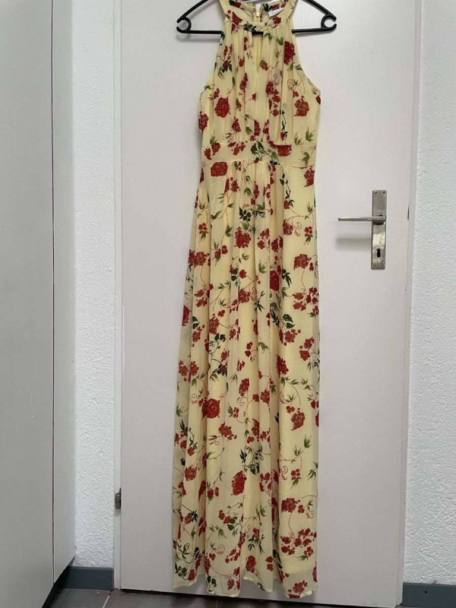 Vestiti: Sommerliches Maxikleid mit Blumenmuster, Grösse  M – Usato da Biel/Bienne venduto da philong