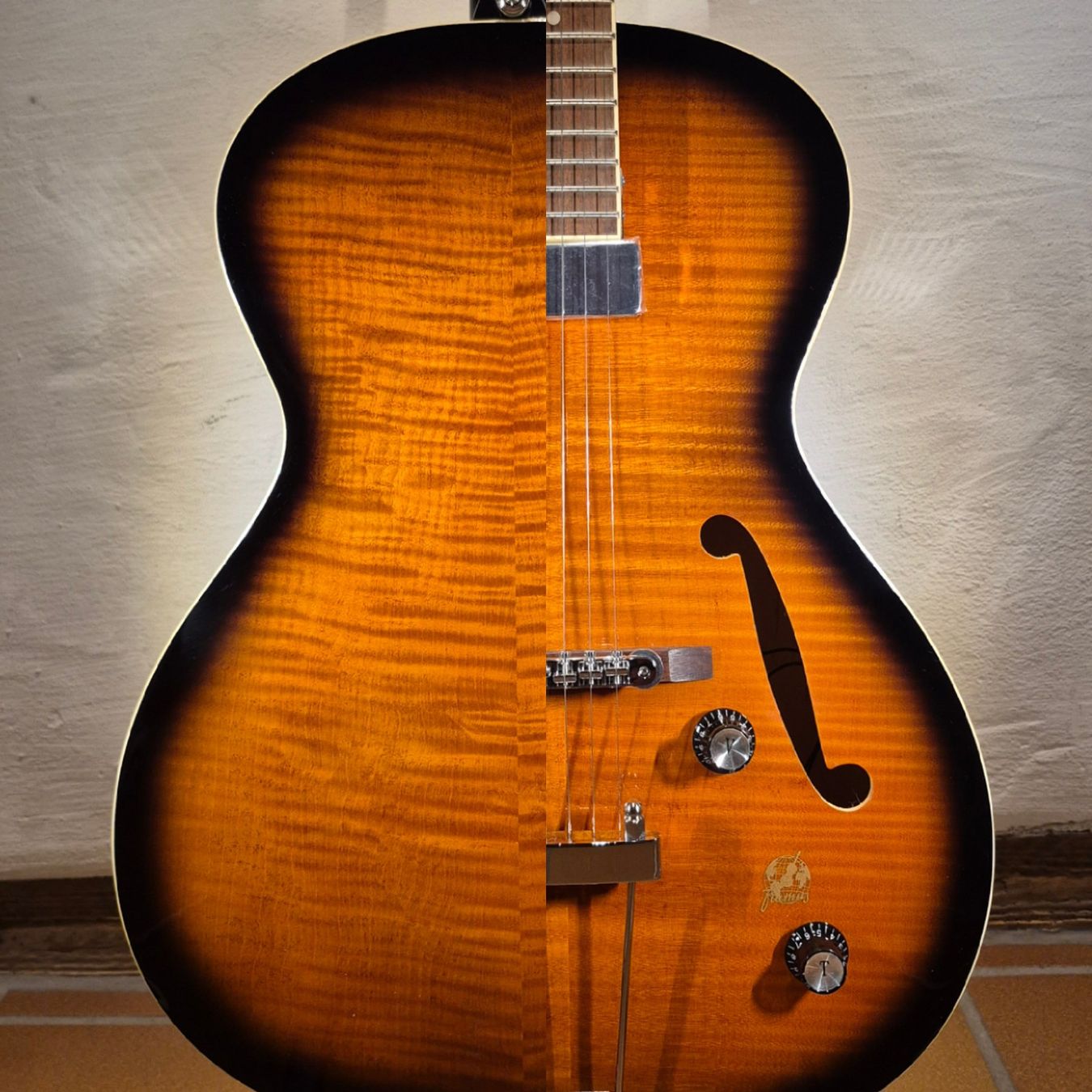 Framus Musikinstrumente: Neu: Framus Vintage 5/51 Studio Honey – Neu und originalverpackt aus Winterthur von NorrSydGuitars 2