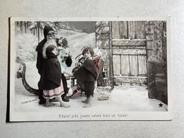 Alte Weihnachtskarte