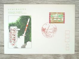 TR75 Enveloppe + Timbre Japon 1974
