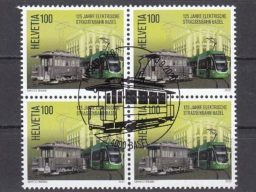 Alle Briefmarken: SBK 1795 im 4er-Block mit ET – Gebraucht aus Bürglen TG von StampGraf