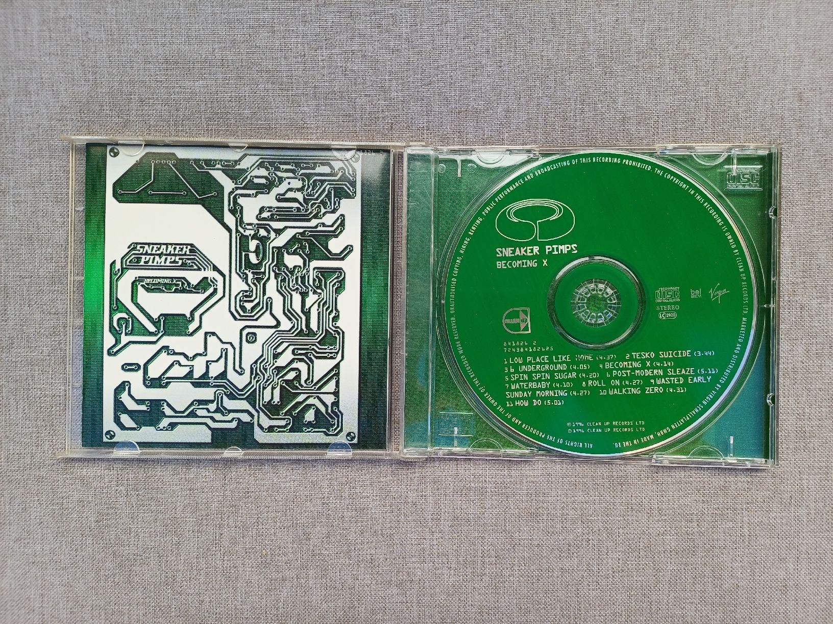 CDs: Sneaker Pimps "Becoming pimps" CD – D'occasion à Begnins par Drastic-Sound 2
