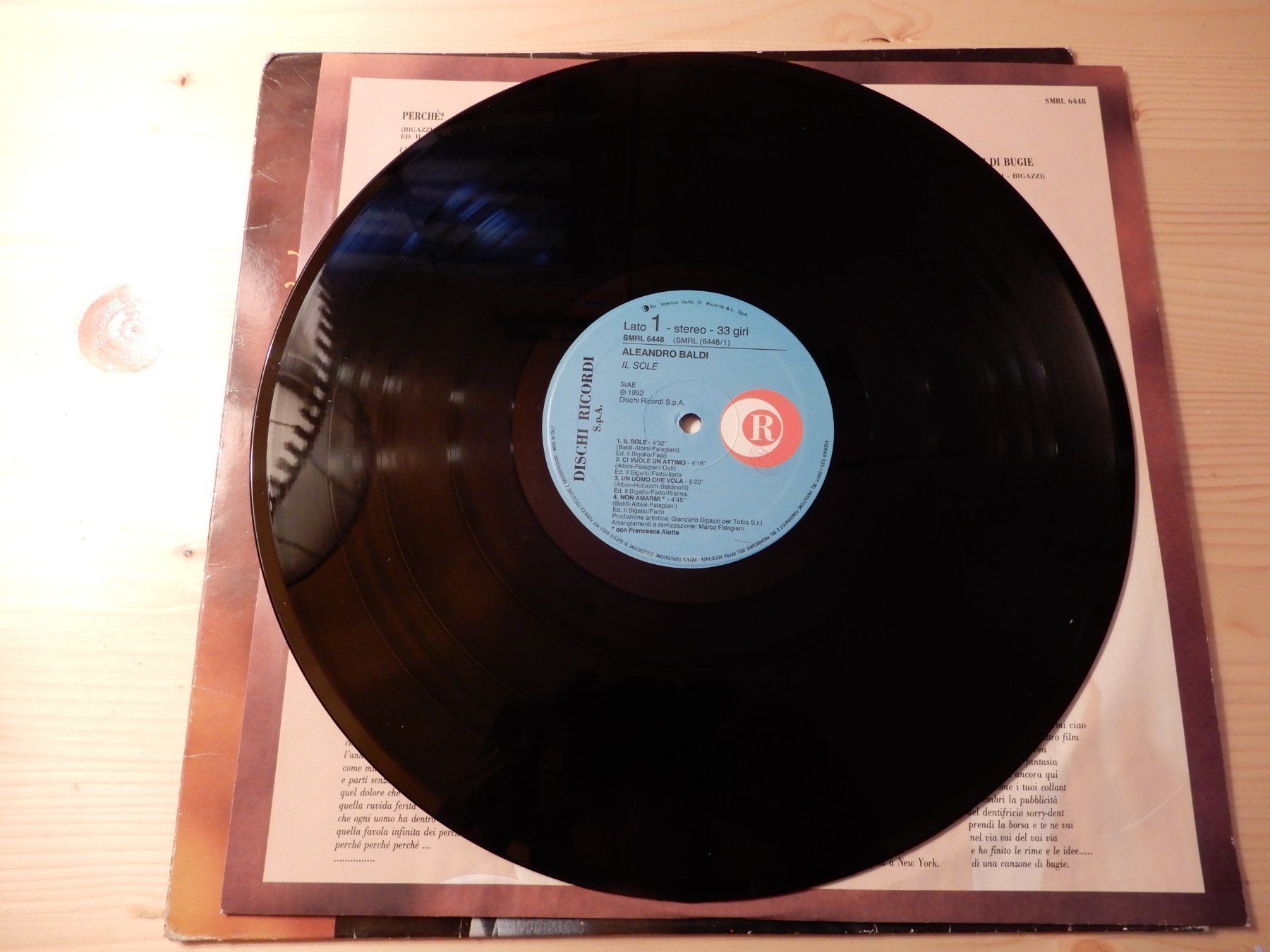 Dischi in vinile: Aleandro Baldi - Il Sole – Usato da Erstfeld venduto da Mario_boe0 2