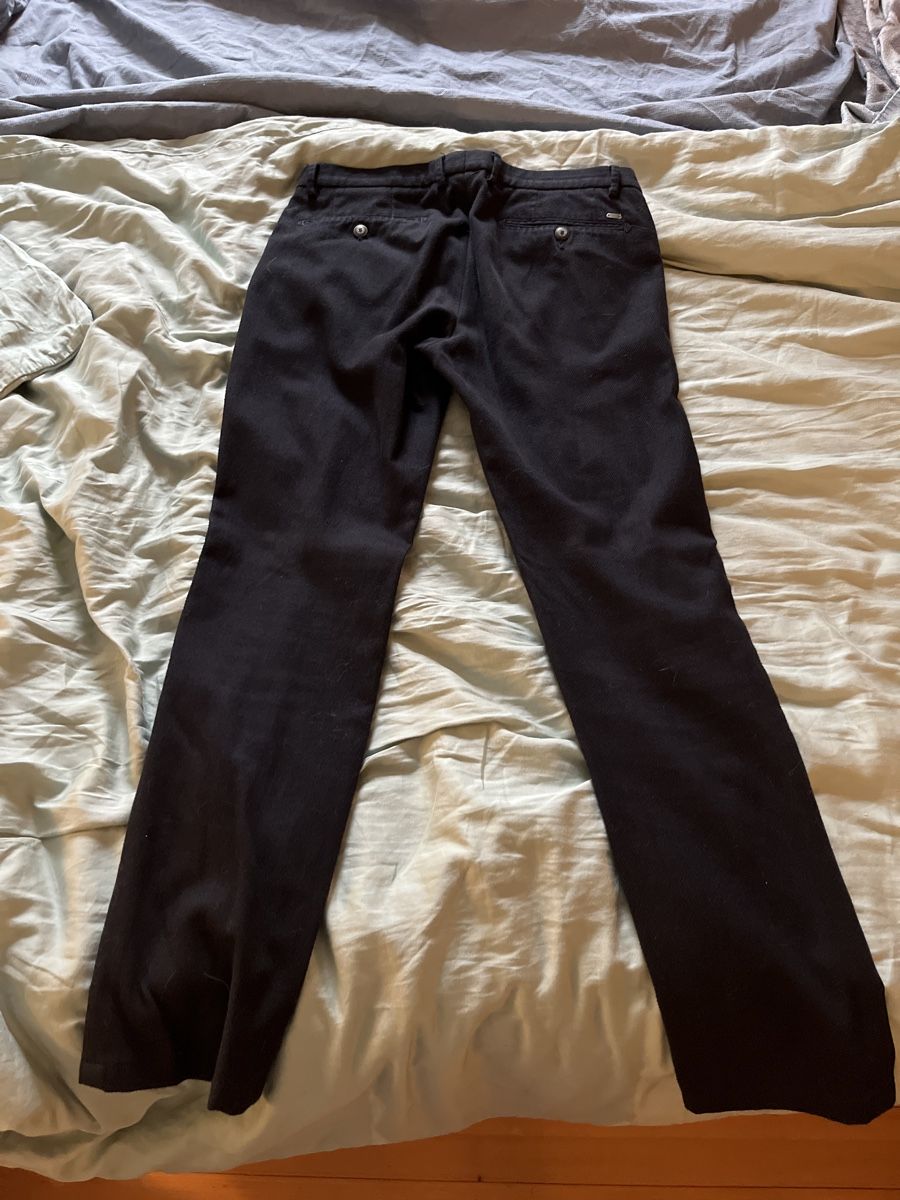Bugatti Pantaloni: Dunkelblaue Chino Hose – Usato da Bern venduto da Olblack 2