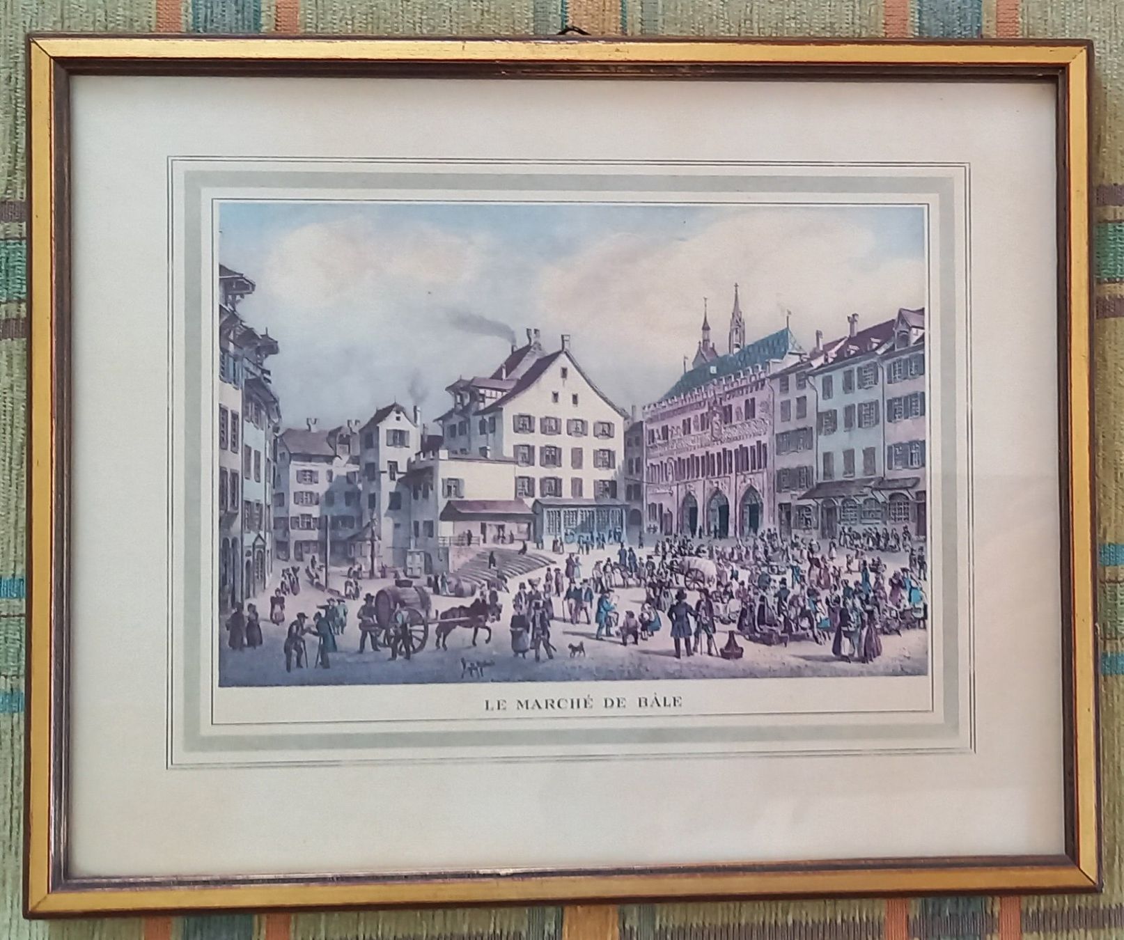 Foto & Immagini: Bild "Le marché de Bâle" – Nuovo (secondo la descrizione) da Birsfelden venduto da Sakurajima