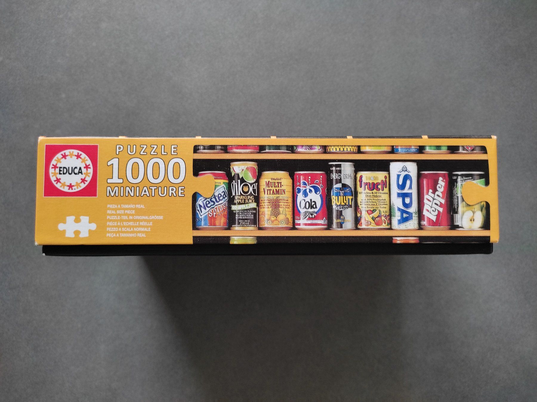 Educa Puzzle: (03) Educa Miniature, Cans, 1000 Teile – Usato da Luzern venduto da Hallo13 4