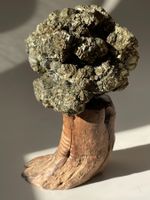Natürlicher Pyrit aus Peru | Mineralienstufe