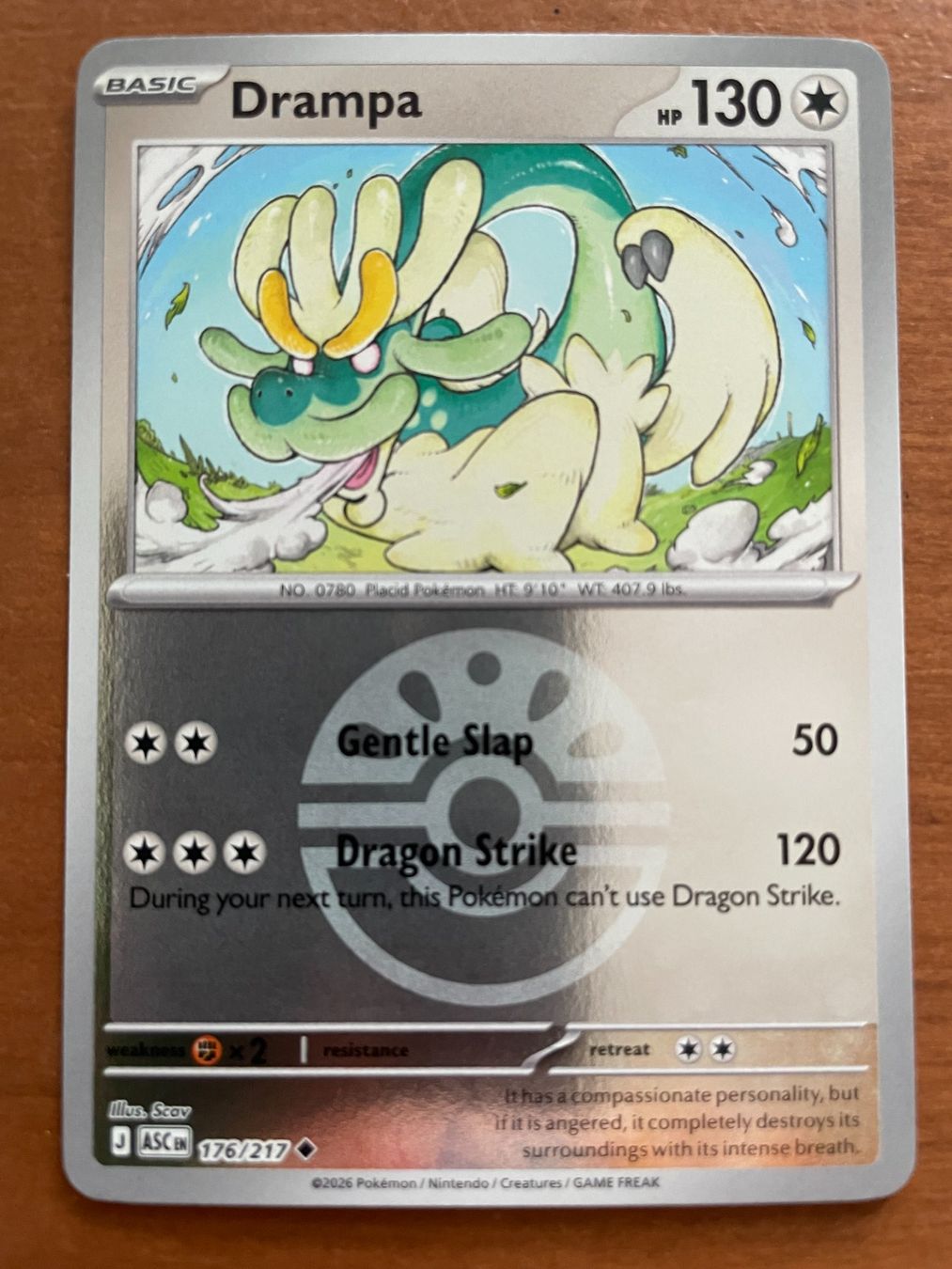 Pokémon Sammelbilder & Trading cards: Pokemon Drampa Reverse (Versand gratis) – Neu (gemäss Beschreibung) aus Chur von Angerson