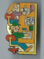 "Schule macht Spass" Pin
