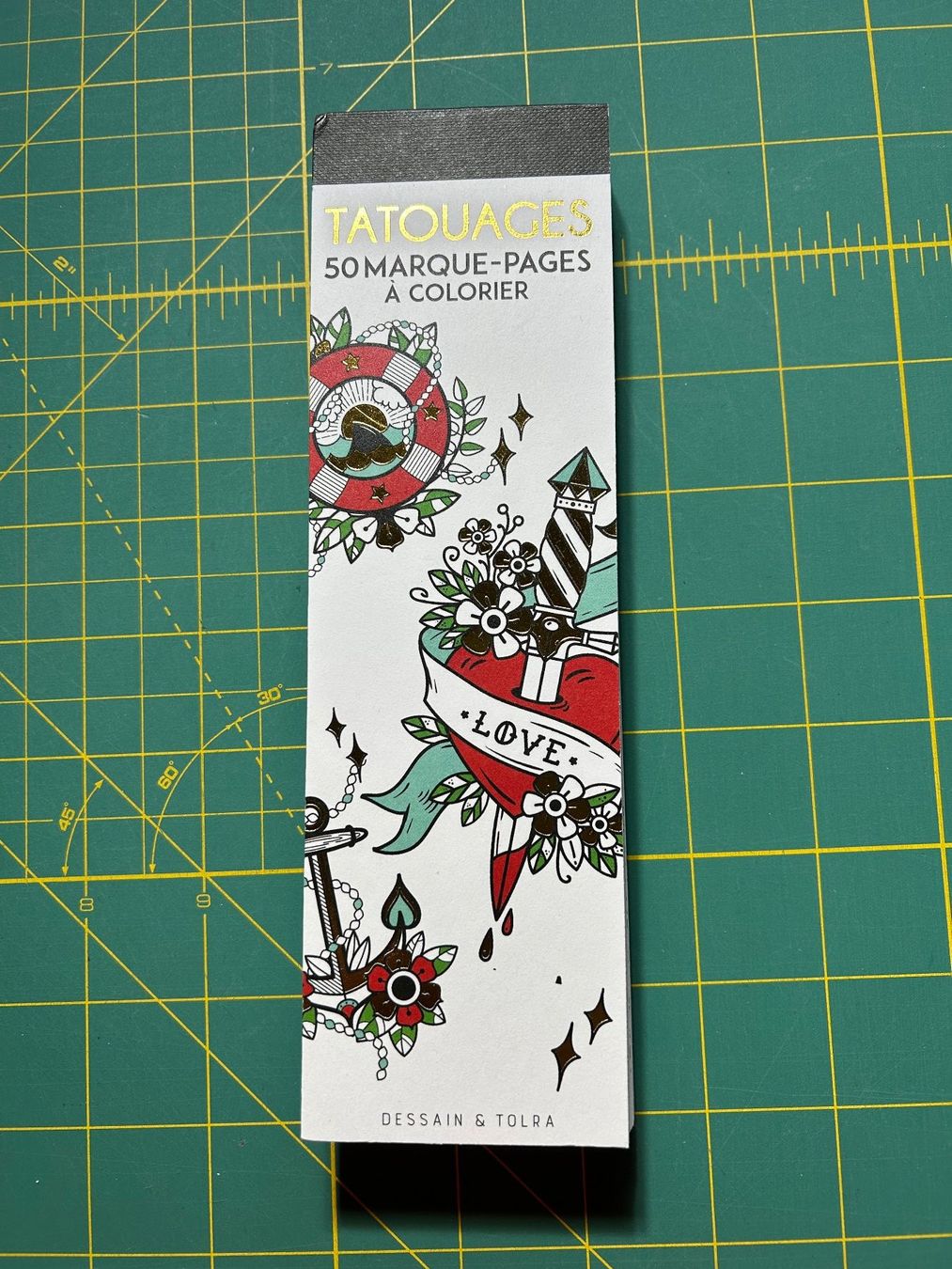 Altre raccolte & rarità: Marque-pages à colorier Tatouages – Nuovo (secondo la descrizione) da Bouveret venduto da sev_qj7l