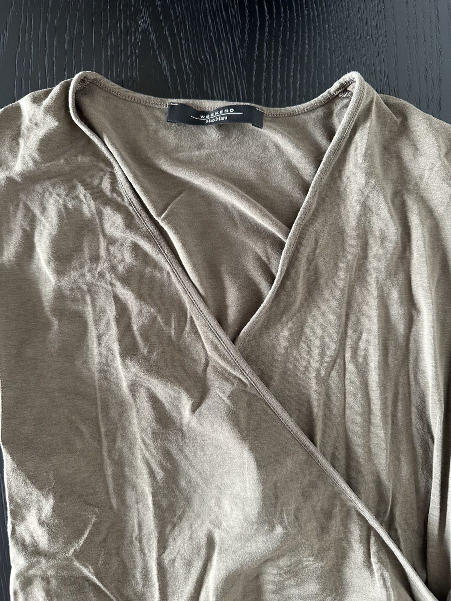 Max Mara Top: XS Wrap Top - Weekend Max Mara – Usato da Zürich venduto da juz_2t2j 2