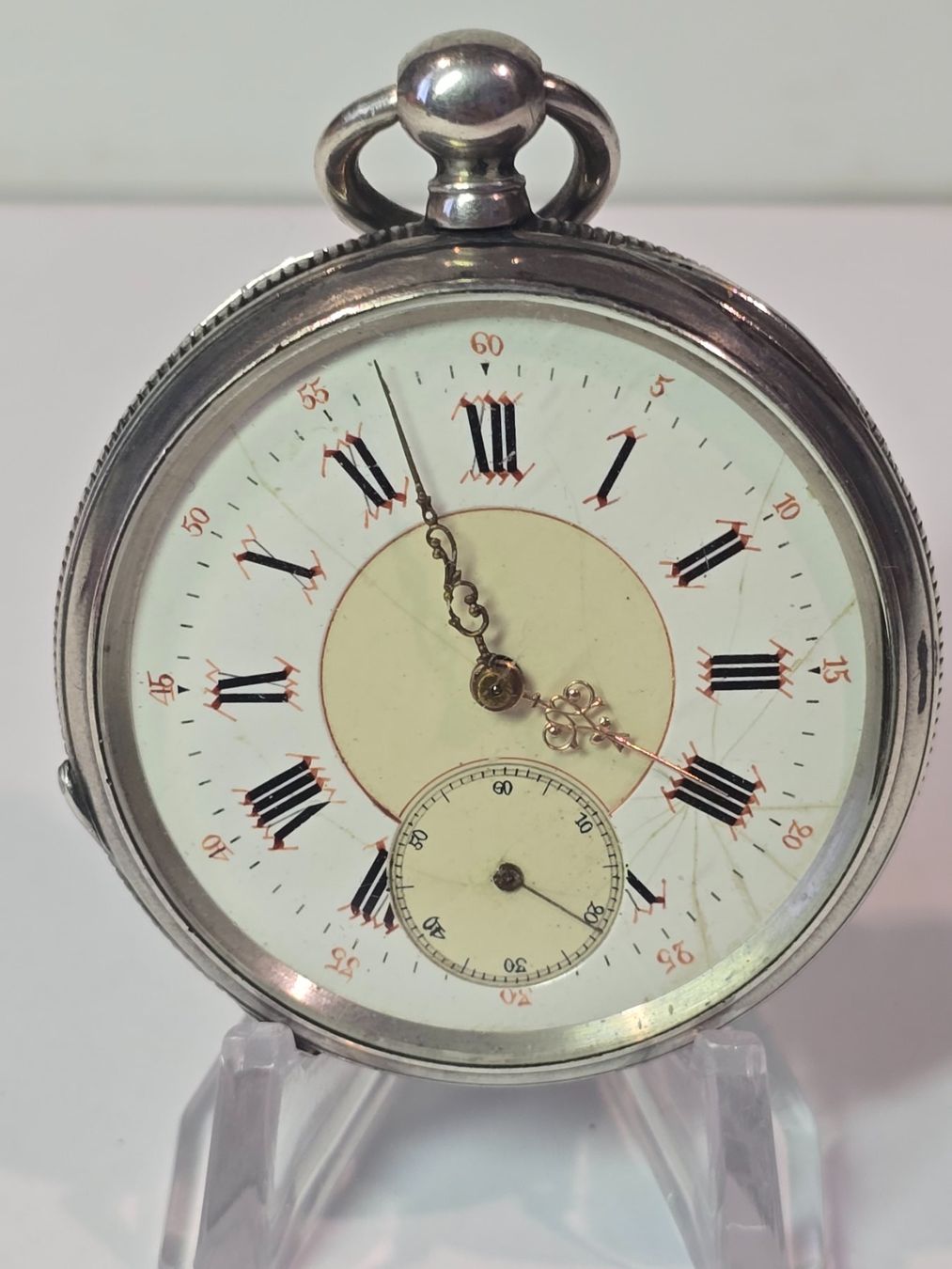 Orologi: Schlüsseltaschenuhr Silber 0-800 – Usato da Ennetbürgen venduto da 50shafali53