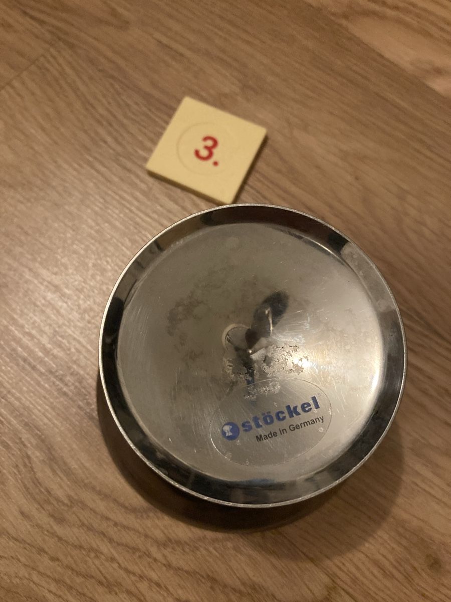 Contenitori & Simili: 3 Stk. Stöckel Edelstahl Becher Kelch Eisschale – Usato da Ins venduto da teamfairerdeal 5
