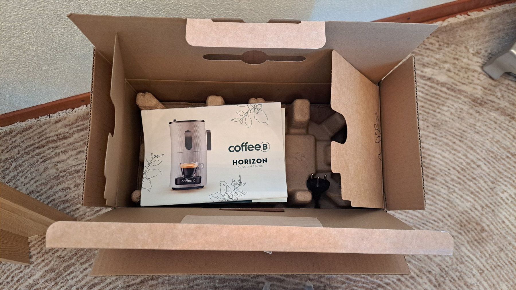 Coffee B Macchine per caffè & Macchine per espresso: CoffeeB Kaffemaschine, neu, grau, mit 6 Pack Kapseln – Nuovo e nell'imballaggio originale da Horw venduto da tan_5chx 3