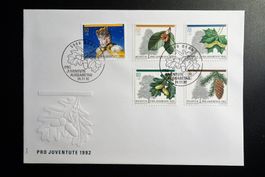 1992 FDC "Waldbäume"