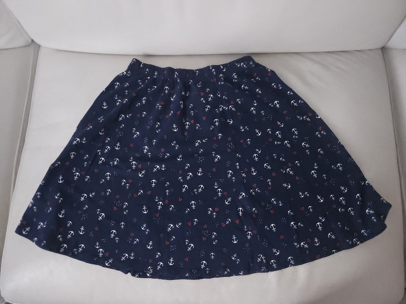 Röcke: Jupe bleue à motifs – Gebraucht aus Les Acacias von minnie6