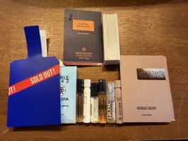 Echantillons parfums divers marques neuf 