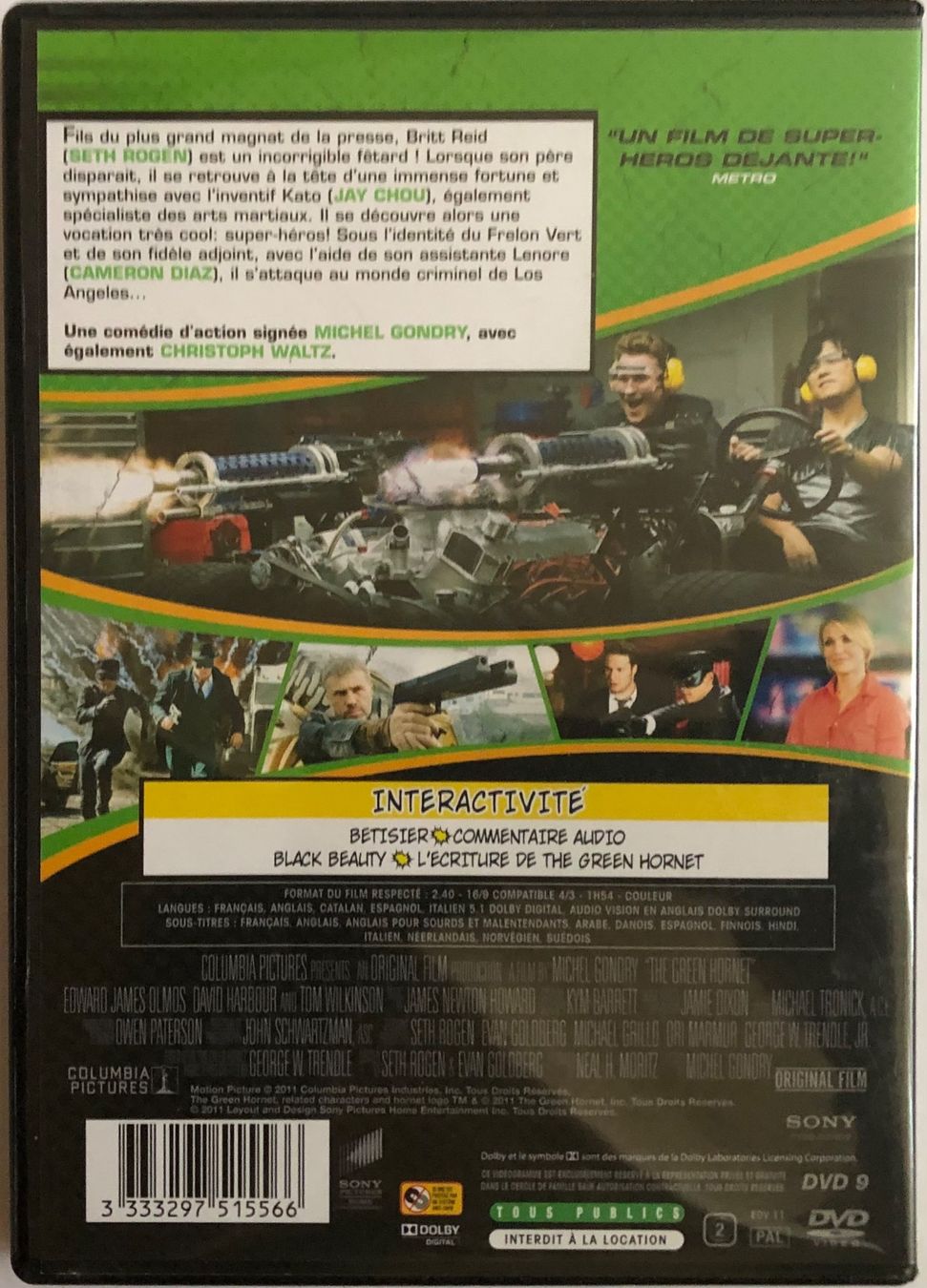 Alle DVDs: THE GREEN HORNET – Gebraucht aus Poliez-Pittet von Newtown-Records 1