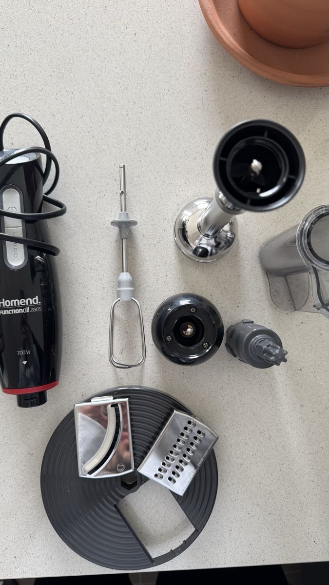 Elettrodomestici da cucina: Homend Functionall Küchenmaschine / Multizerkleinerer Set – Nuovo (secondo la descrizione) da Basel venduto da Melchior_58 1
