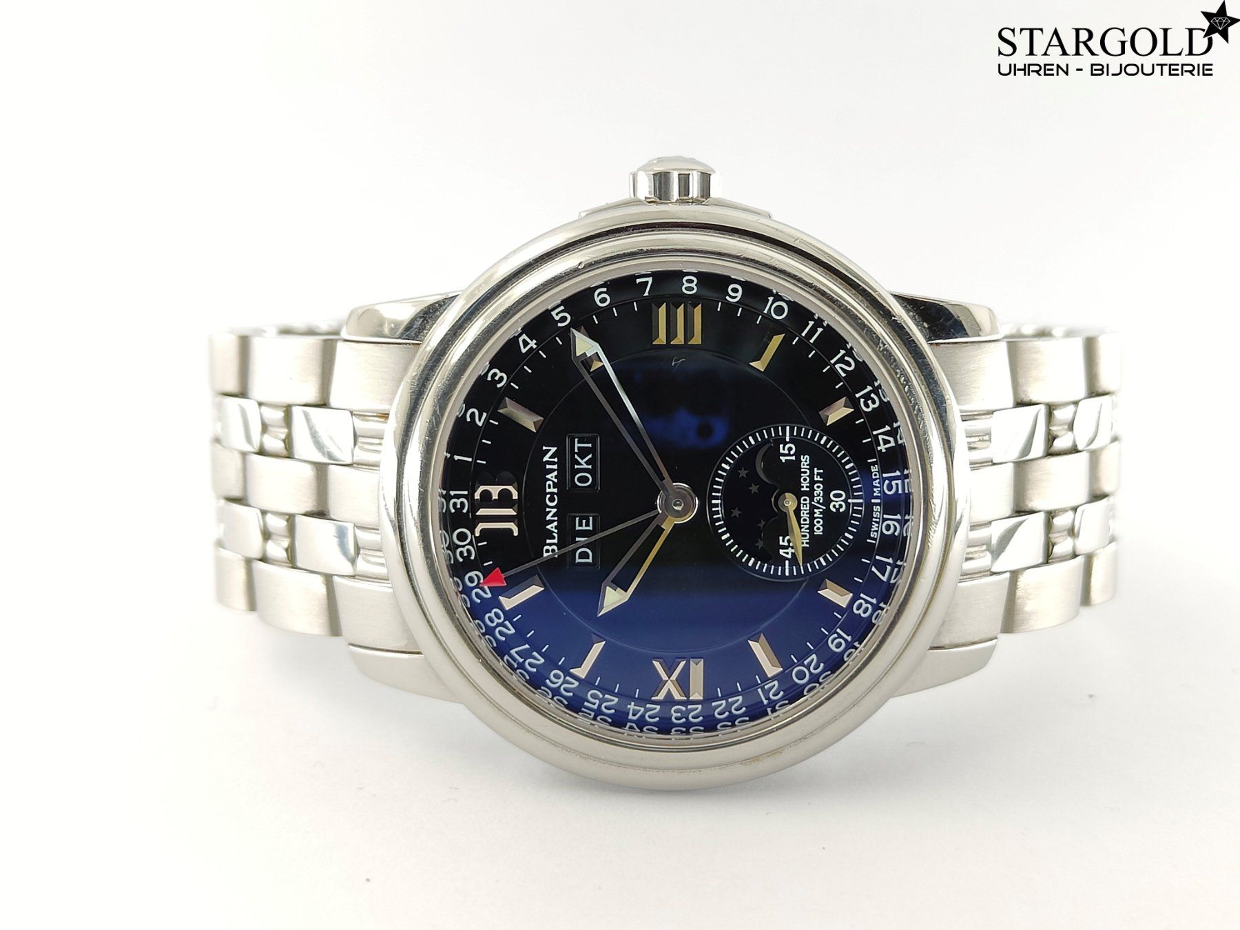 Blancpain Uhren: Blancpain Léman Moonphase - 2763-1130A-53 – Gebraucht aus Zürich von Stargold-Uhren 4