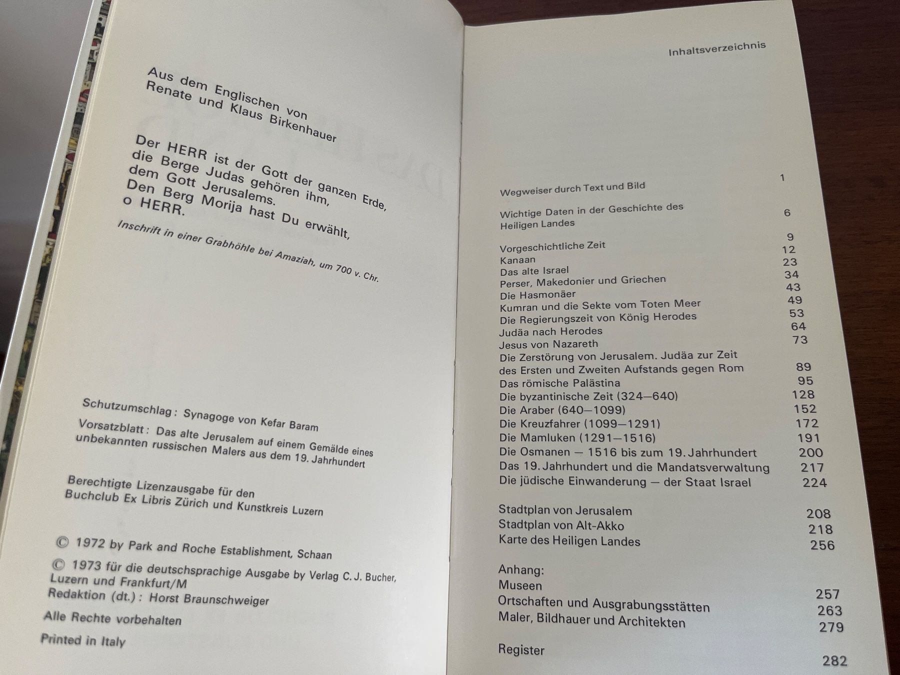 Bücher: Buch - Das Heilige Land, Kunstführer, Michael Avi-Yonah – Gebraucht aus Luzern von Jiggy_8898 6