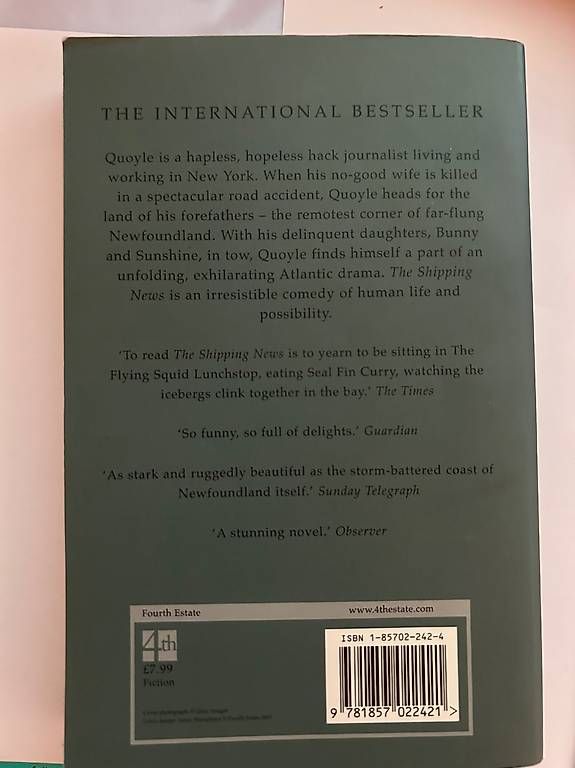 Livres: Proulx the shipping news – D'occasion à Zürich par Nia_S 1