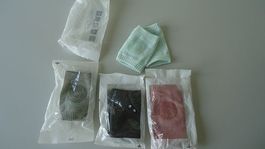 Krabbelsocken Kniepolster Babyschutz neu 4 Paare